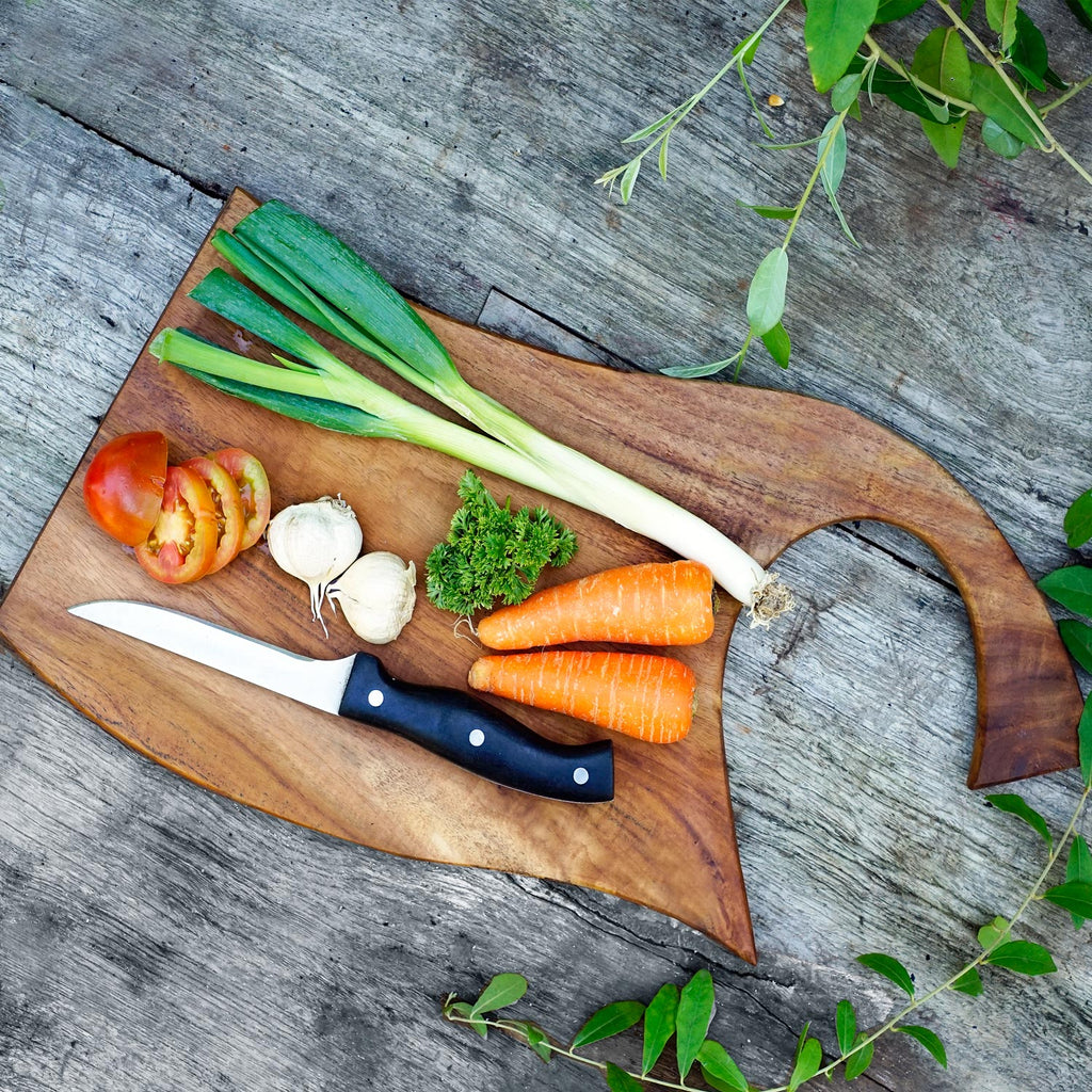 Rico & Plato Lovage Teak Cutting Board